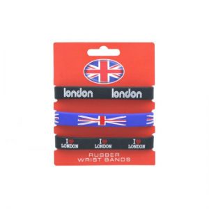 LONDON SET OF 3 WRISTBANDS