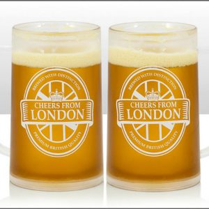 LONDON BEER TANKARD 400ML