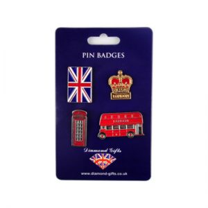 LONDON PIN BADGE SET