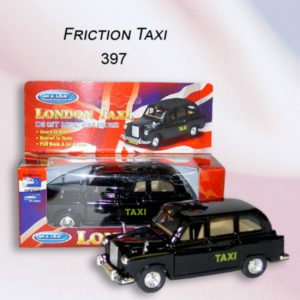 DIE CAST FRICTION LONDON CAB