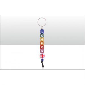 LONDON BEAD KEYRING