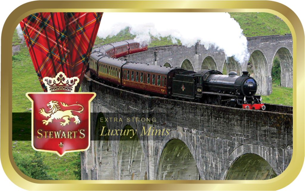 TINNED MINTS 50g GLENFINNAN TRAIN - The Souvenir Wholesaler