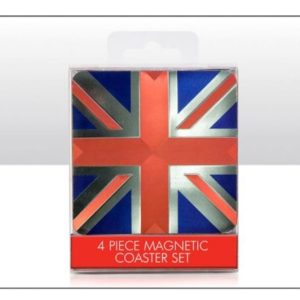 LARGE FOIL UNION JACK FRIDGE MAGNET