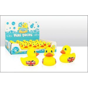 Union Jack Winged 5cm Mini Rubber Duck