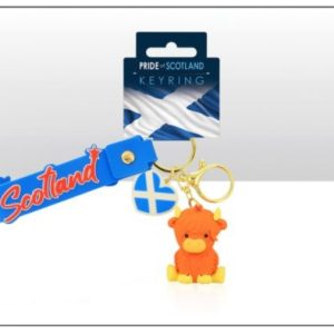 Highland Cow Keyring