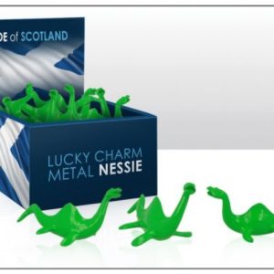 Nessie Green Metal Figure Charm